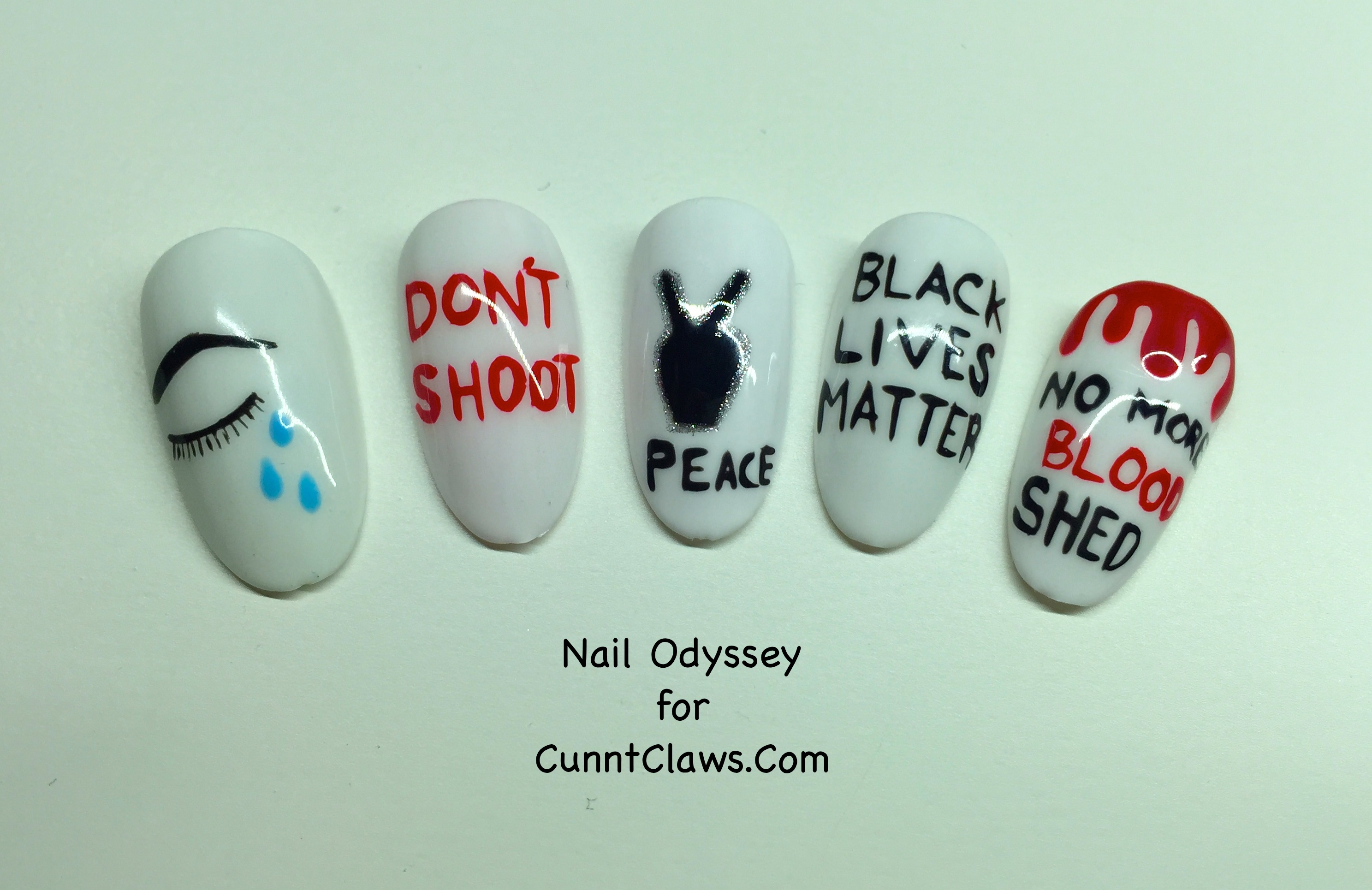 Nail That Art Black Lives Matter Cunnt Claws C 2023